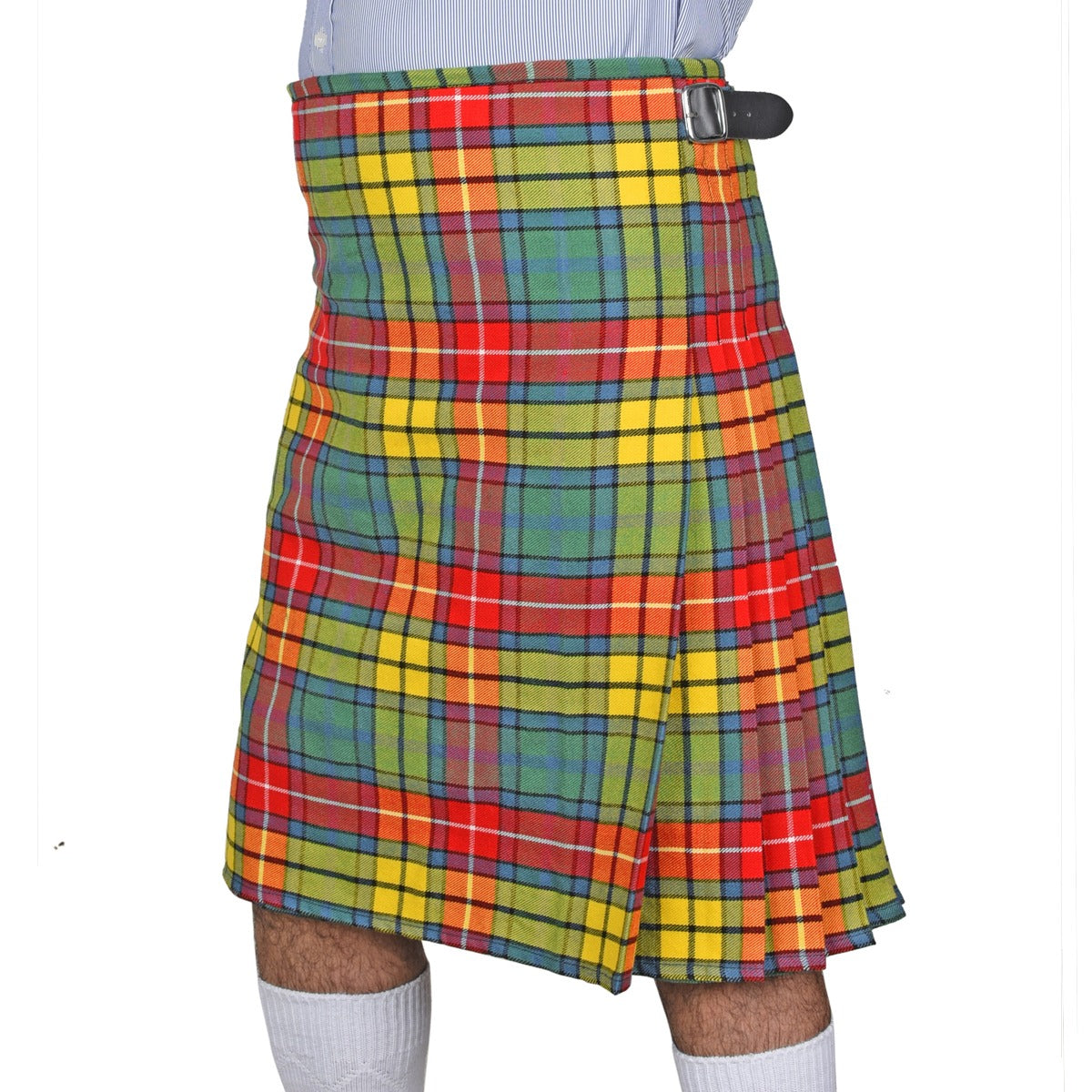 Buchanan Ancient Tartan Kilt Left