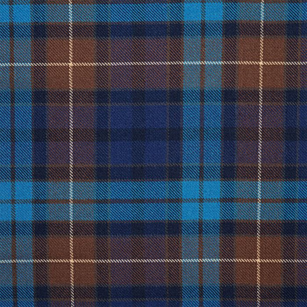 Buchanan Blue Tartan Kilt Fabric