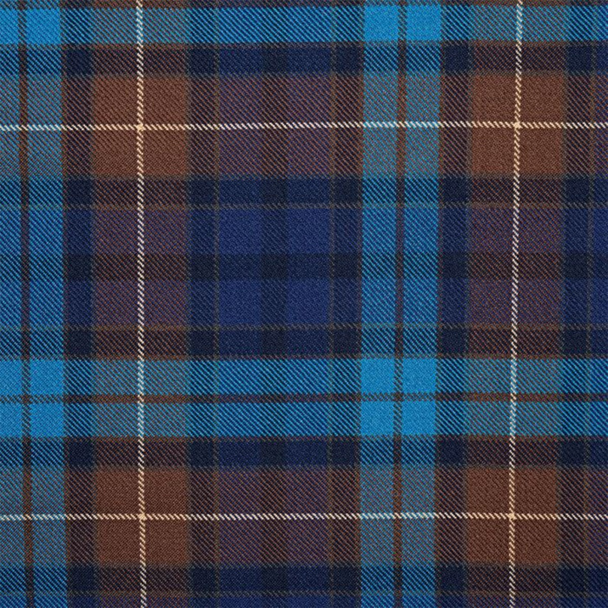 Buchanan Blue Tartan Kilt Fabric