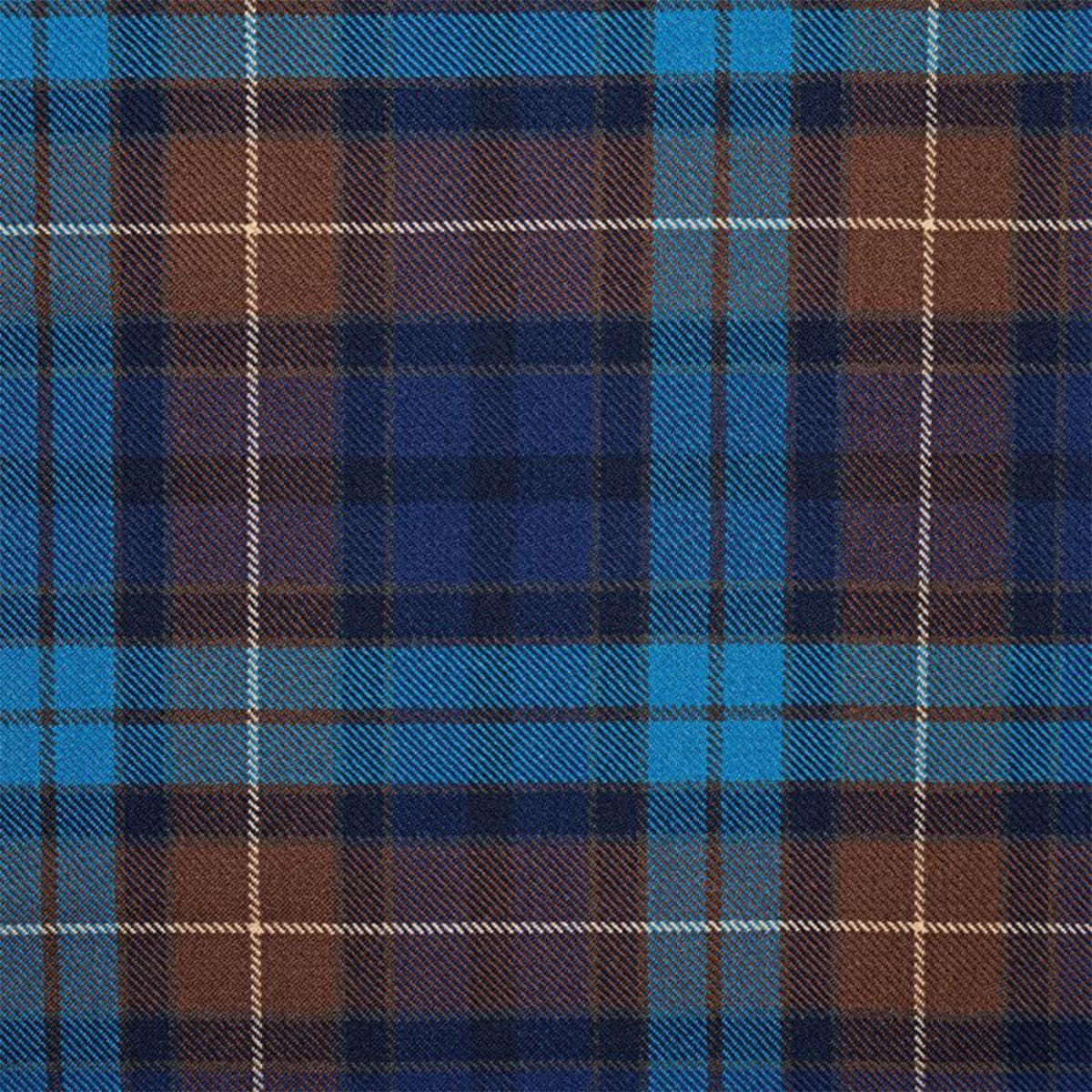 Buchanan Blue Tartan Trouser Fabric