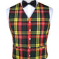 Buchanan Modern Tartan Vest Front