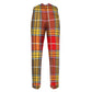 Buchanan Old Weathered Tartan Trouser Back