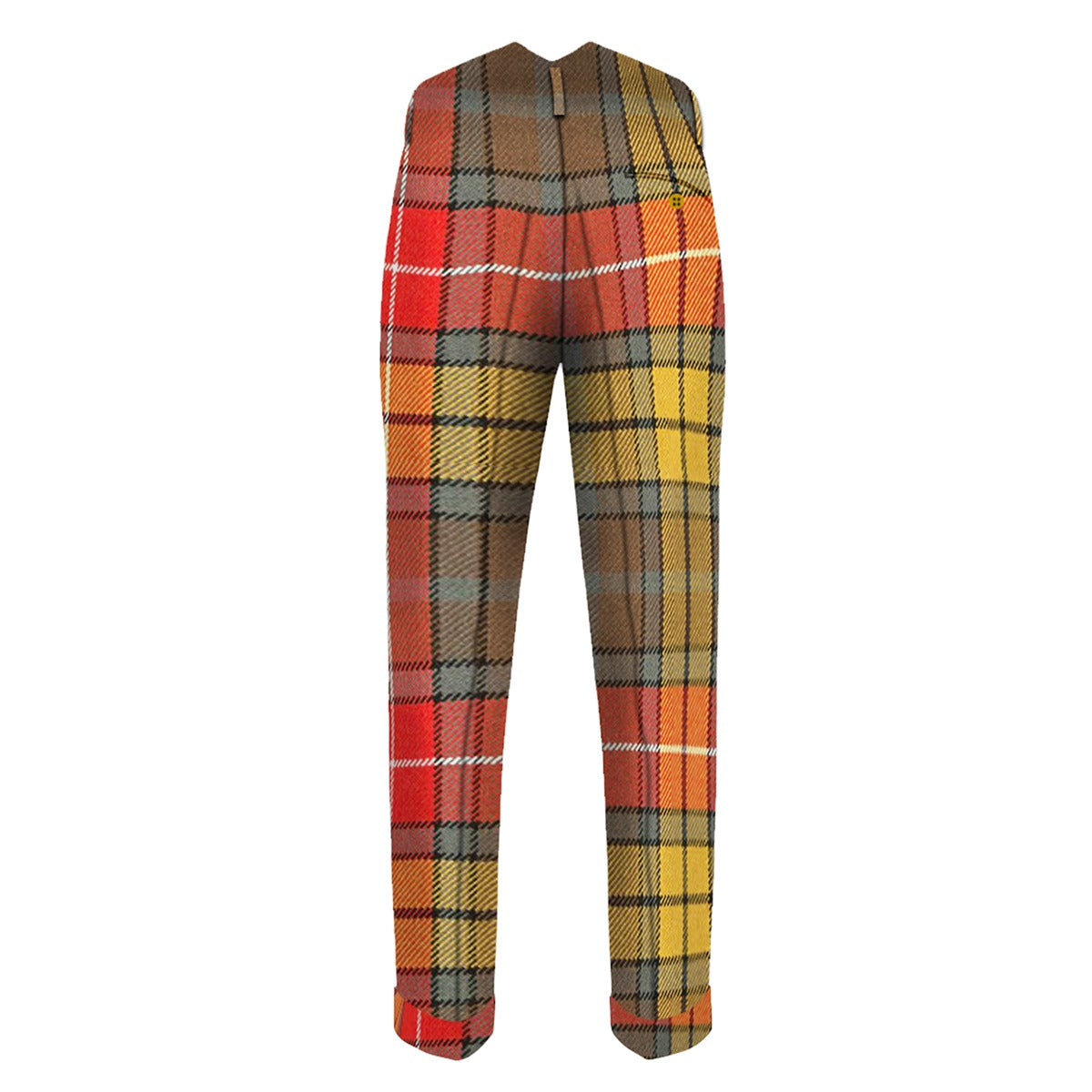 Buchanan Weathered Tartan Trouser Back
