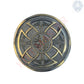 Round Celtic Knot Kilt Belt Buckle Antique
