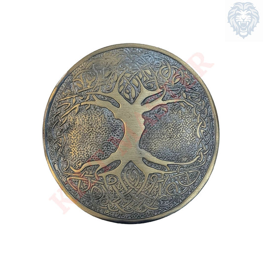 Scottish Celtic Tree Of Life Kilt Buckle