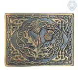 Thistle Kilt Belt Buckle Antique