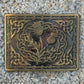 Thistle Kilt Belt Buckle Antique- B