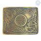 Celtic Swirl Kilt Belt Buckle Antique