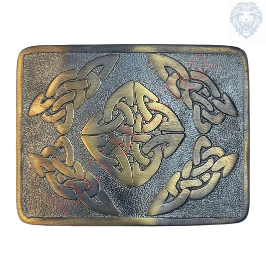 Scottish Rhombus Kilt Belt Buckle Antique