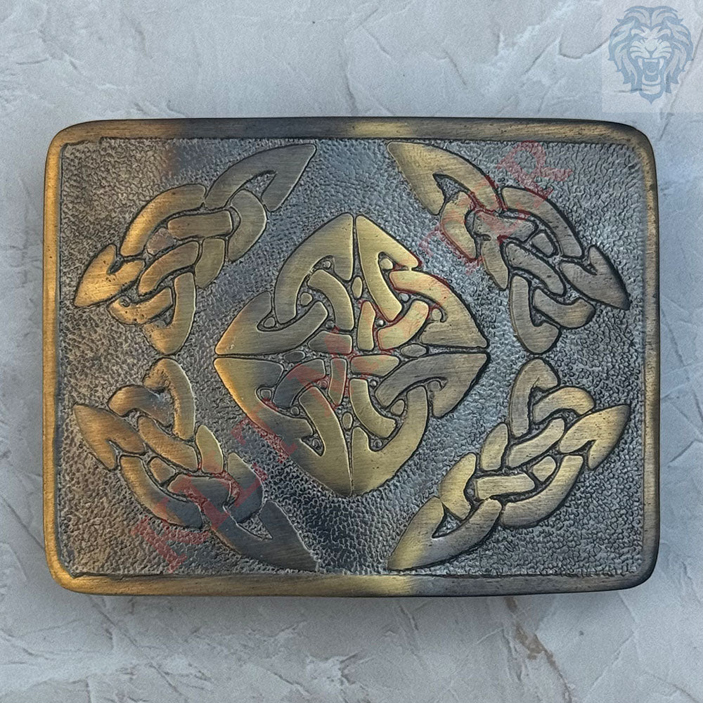 Scottish Rhombus Kilt Belt Buckle Antique- A