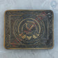Harp Claddagh Kilt Belt Buckle Antique- A