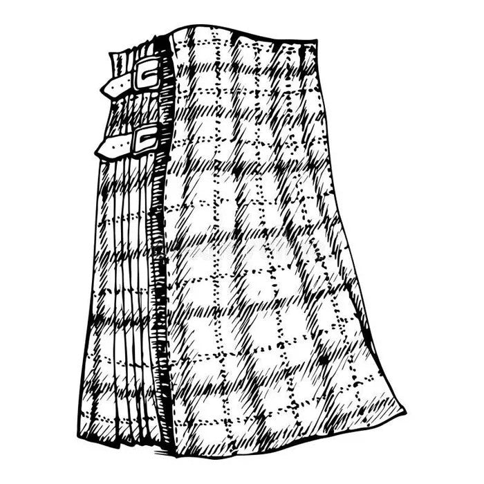 Clan Ross Proud Tartan Kilt