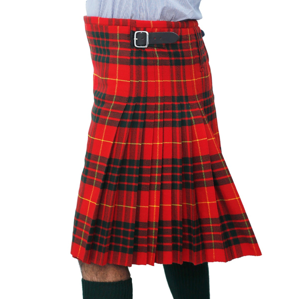 Cameron Modern Tartan Kilt Complete Left