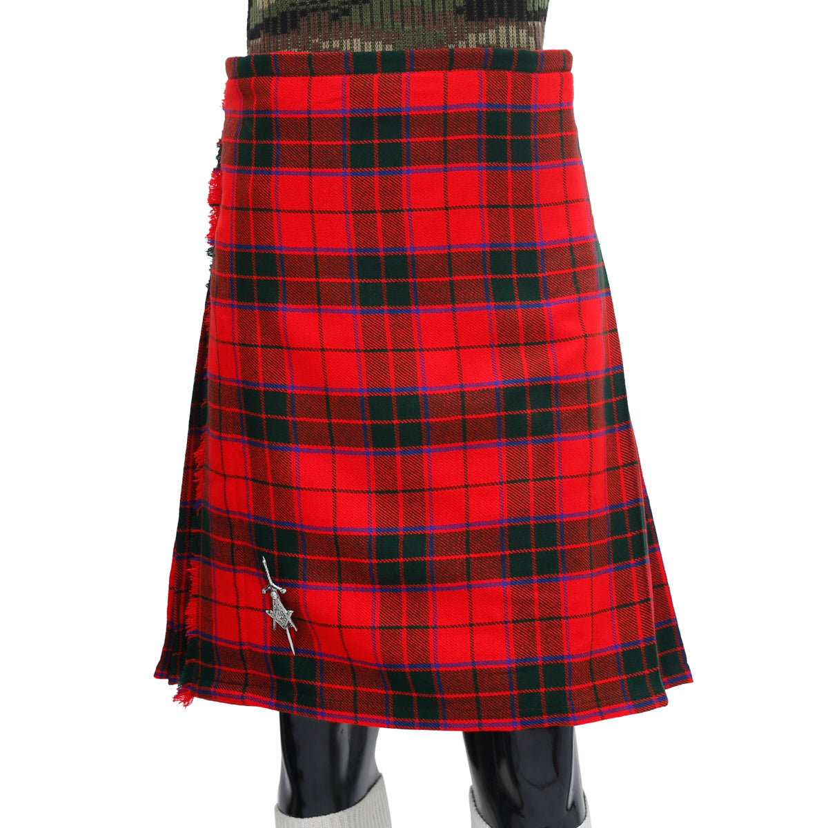 Cameron Red Tartan Kilt Front