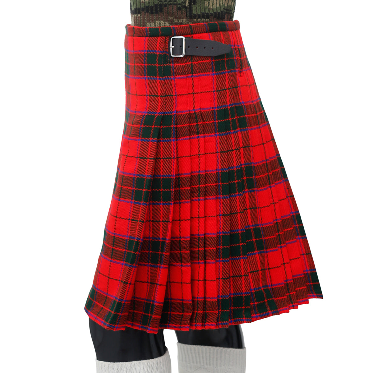 Cameron Red Tartan Kilt Left
