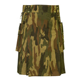 Camouflage Detachable Pocket Kilt