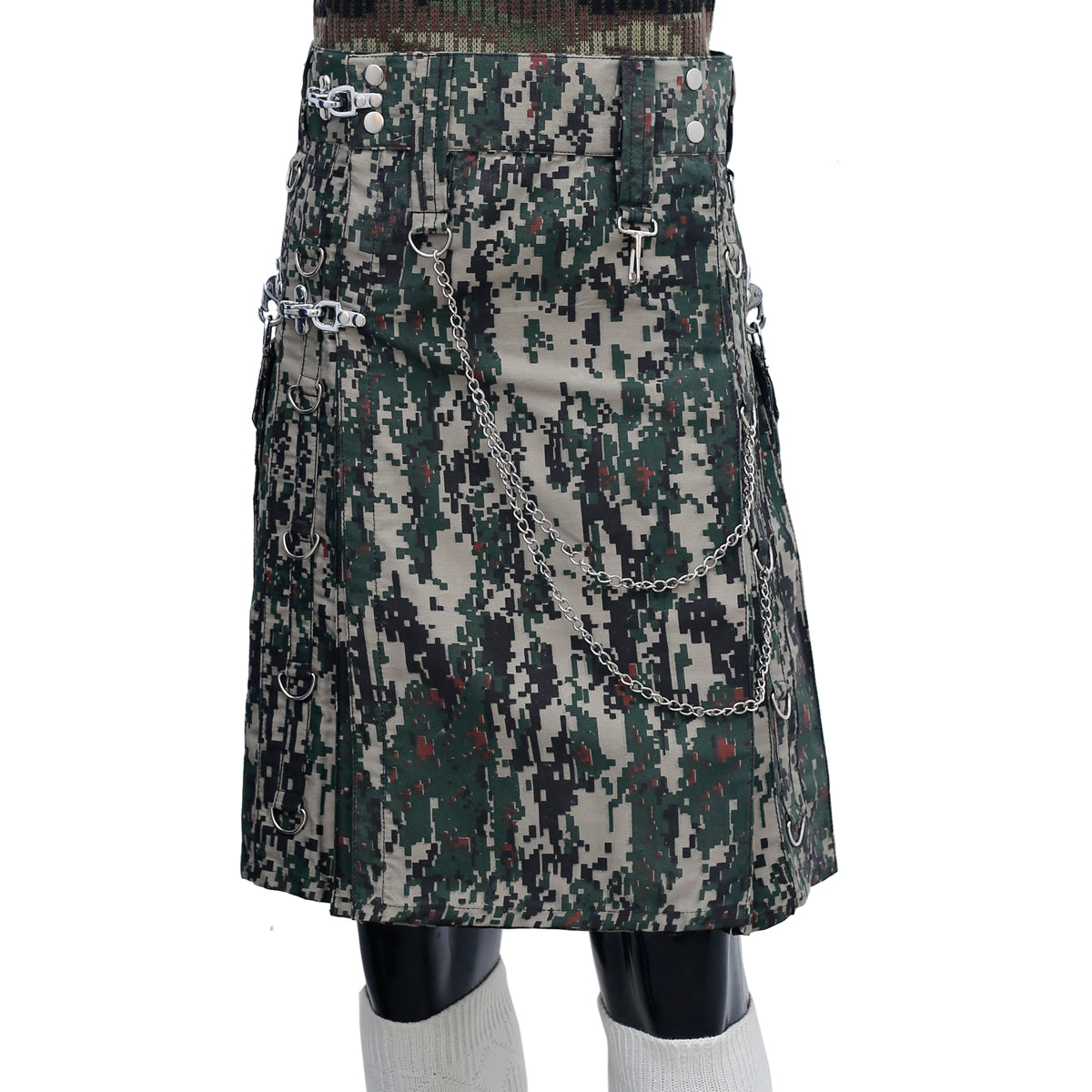 Camouflage Gothic Mens Kilt