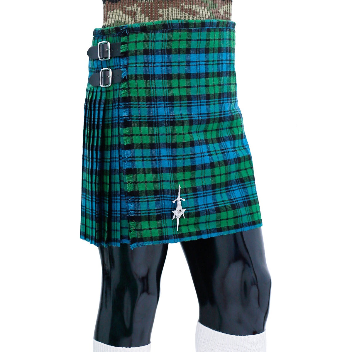 Campbell Ancient Tartan Kilt Right