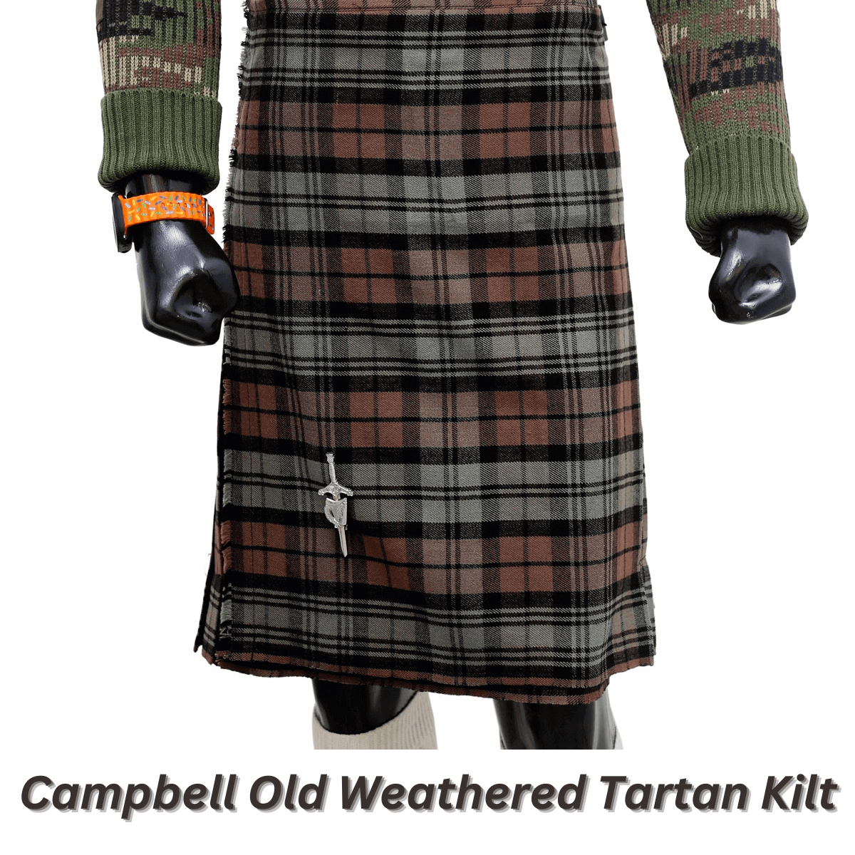 Campbell Old Weathered Tartan Kilt