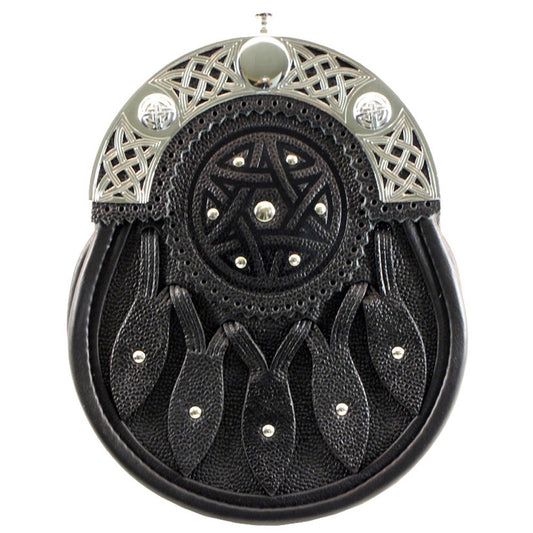 Cantle Leaf Leather Sporran