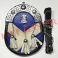 Cantle Scottish Flag Sporran with Chain