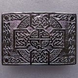 Celtic Cross Knot Work Kilt Belt Buckle