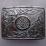 Celtic Swirl Kilt Belt Buckle