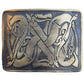 Celtic Weave Kilt Belt Buckle Antique- C