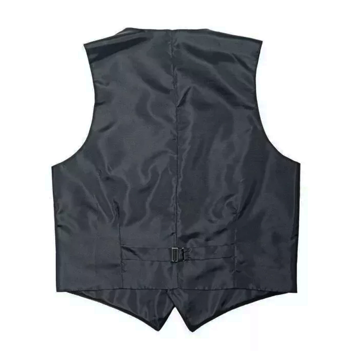 Charcoal Grey Argyll Jacket With Vest Back Photo