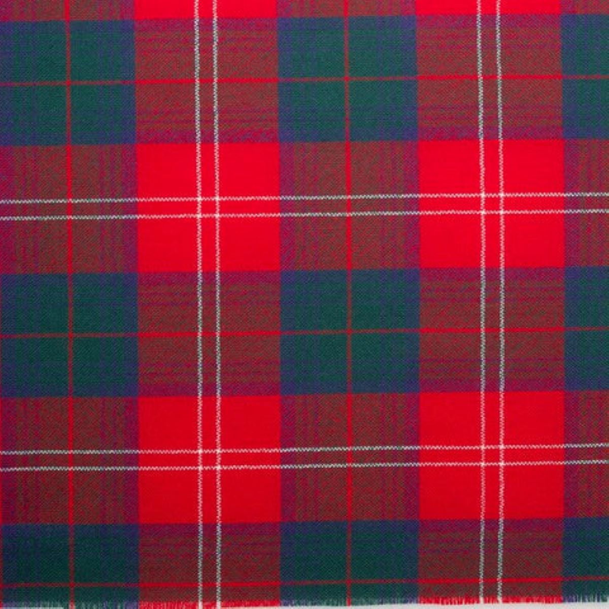 Chisholm Red Modern Tartan Kilt