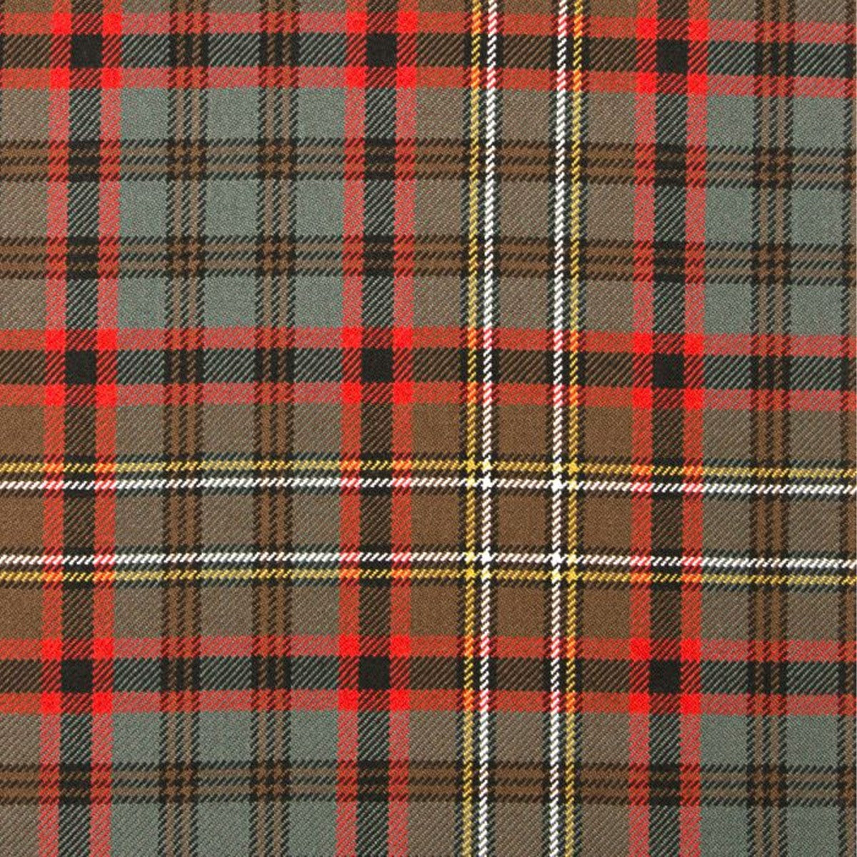 Clan Cunningham Hunting Weathered Tartan Swatch