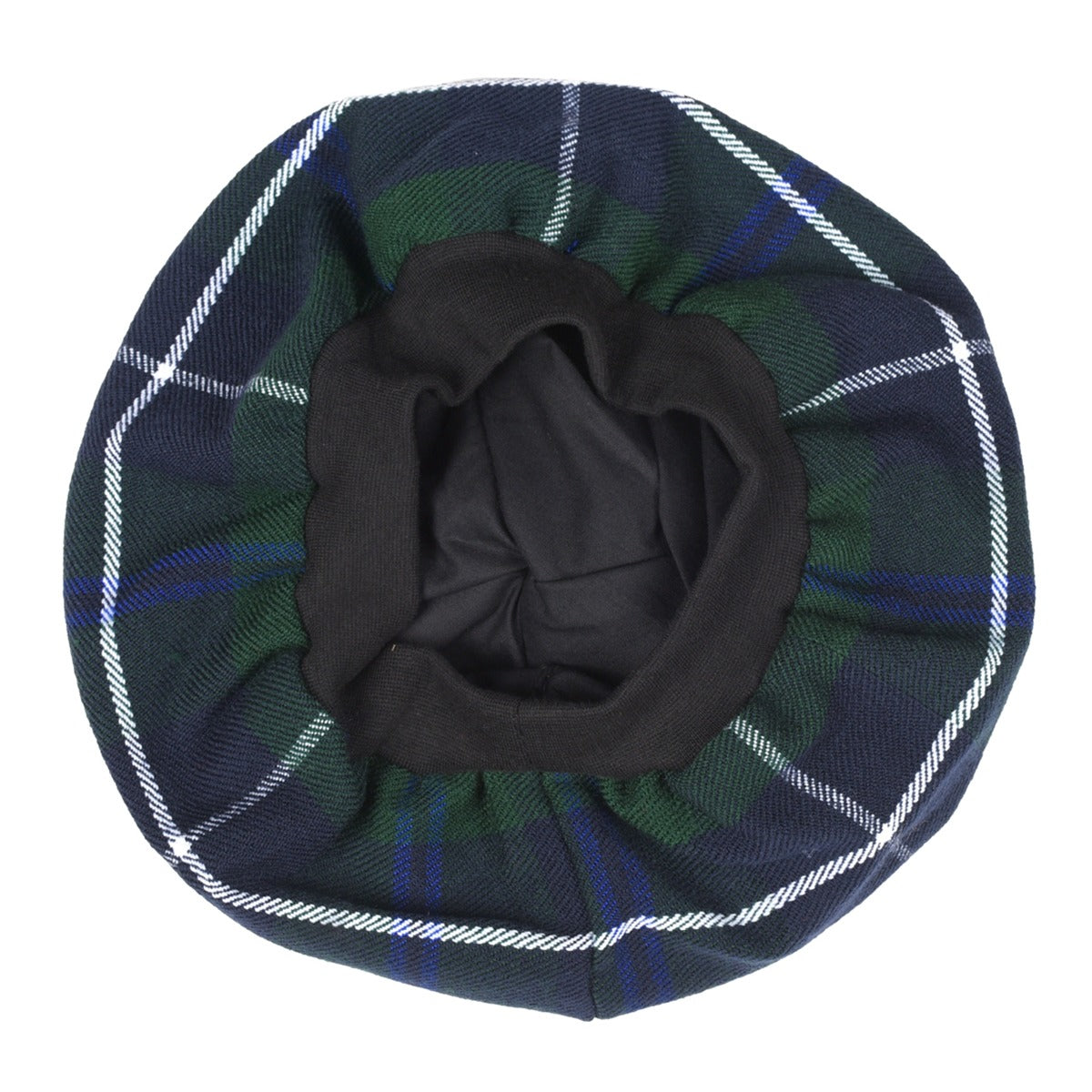 Clan Douglas Green Modern Tartan Tammy Hat Back