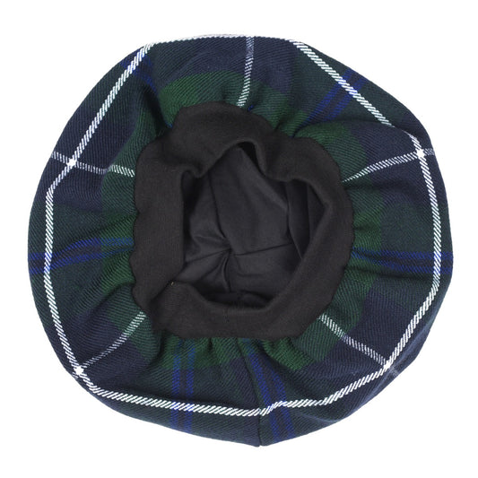 Clan Douglas Green Modern Tartan Tammy Hat Back