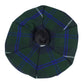 Clan Douglas Green Modern Tartan Tammy Hat Front