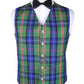 Clan Jones Tartan Vest Front