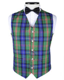 Clan Jones Tartan Vest Front