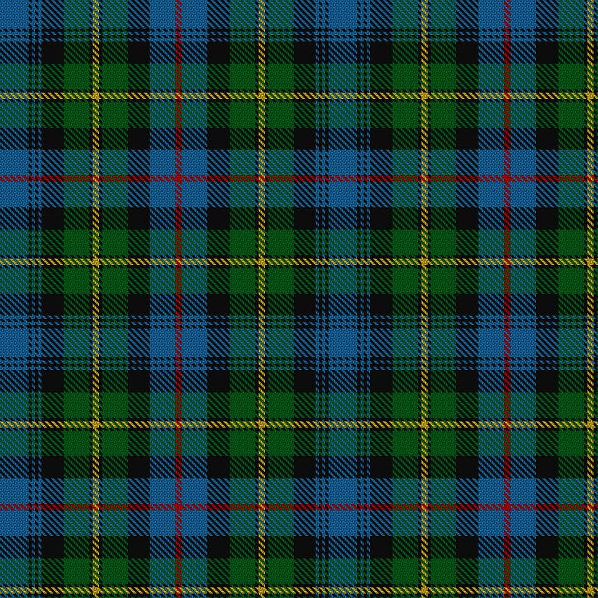 Clan MacLeod of Skye Tartan Swatch