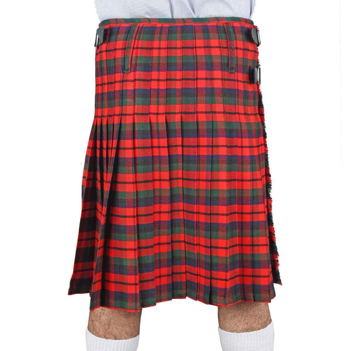 Clan MacNaughton Modern Tartan Kilt Back
