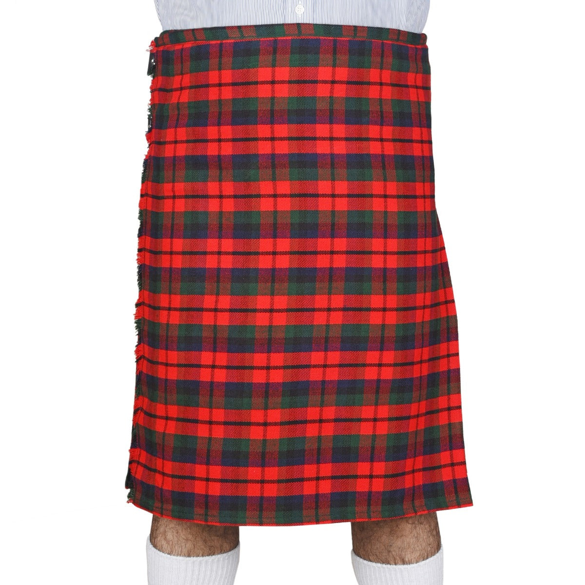 Clan MacNaughton Modern Tartan Kilt Front