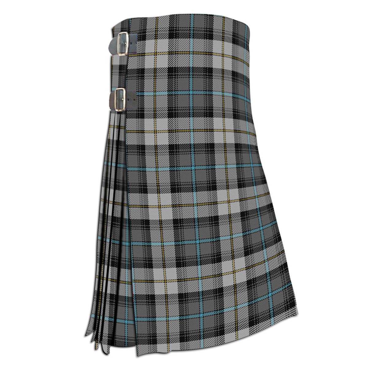 Clan McCandlish Dress Grey Tartan Kilt