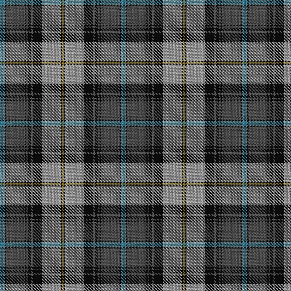 Clan McCandlish Dress Grey Tartan Swatch