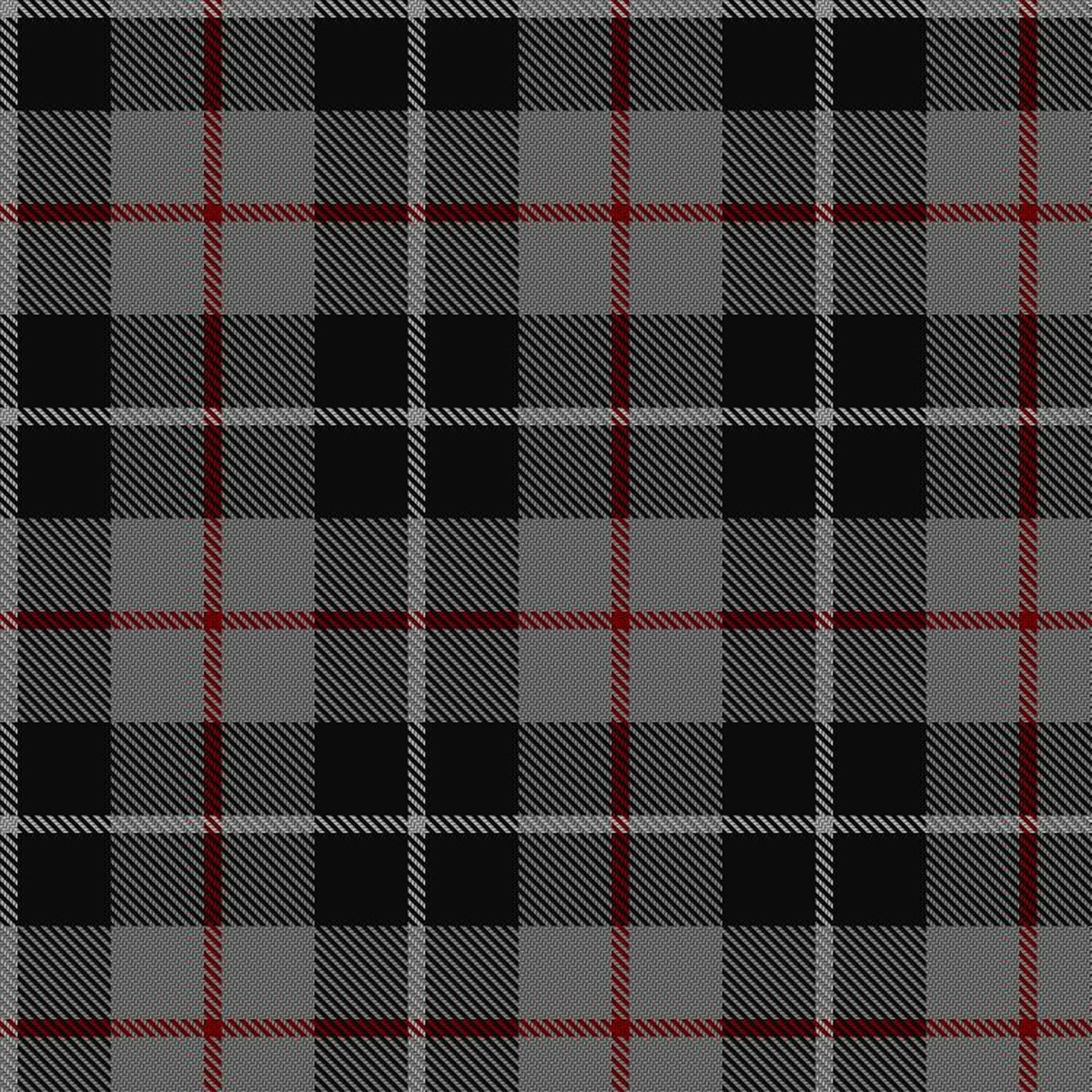 Clan Thompson Grey Tartan Swatch