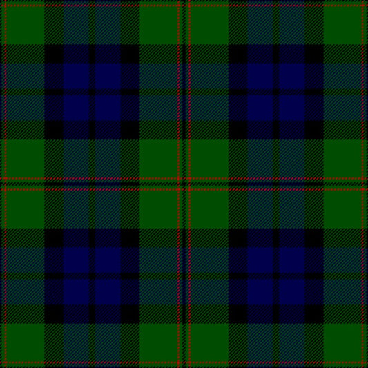 Clan Dundas tartan kilt