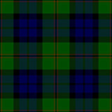 Clan Dundas tartan kilt