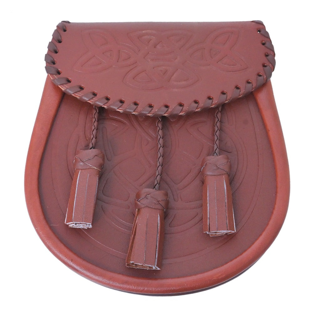 Classic Wallace Tasseled Leather Sporran