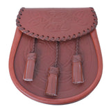 Classic Wallace Tasseled Leather Sporran