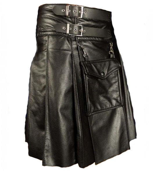 Fetish Leather Kilt