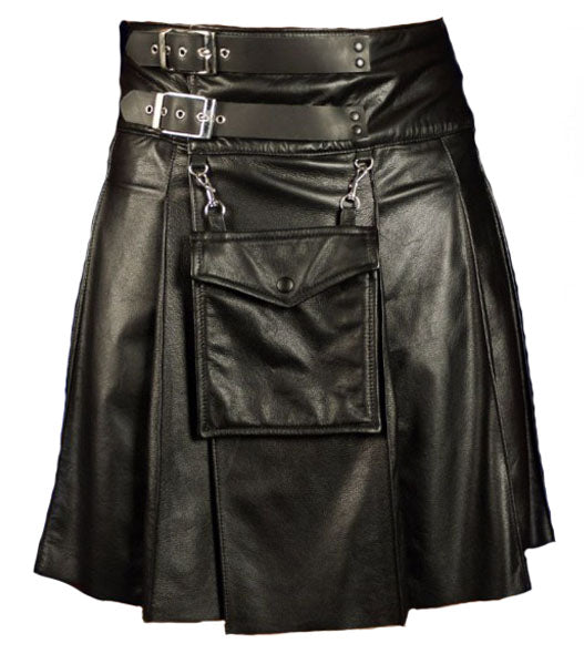 Fetish Leather Kilt