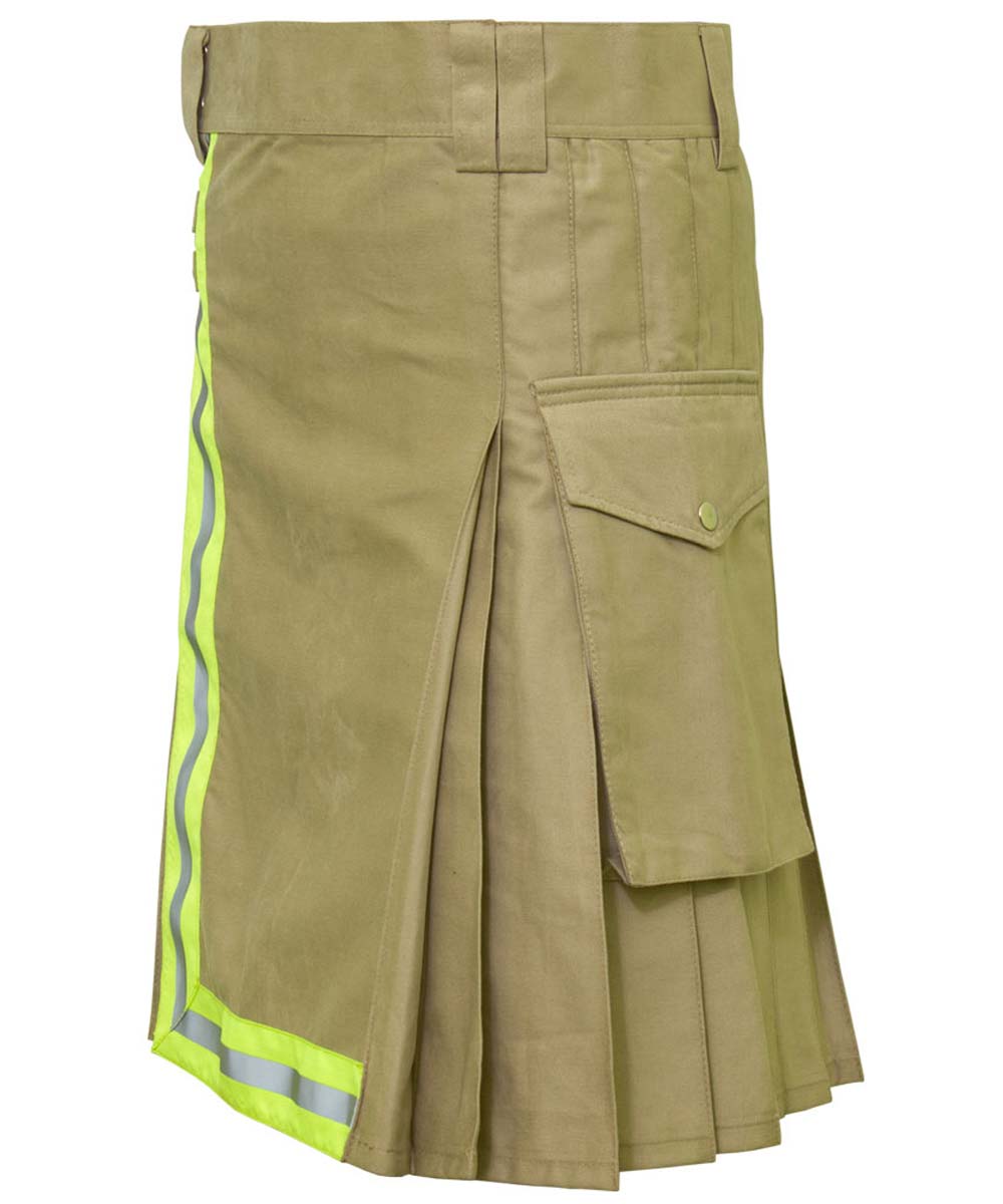 Khaki Firefighter Kilt
