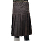 Dark Brown Working Kilt with Round Pocket Back